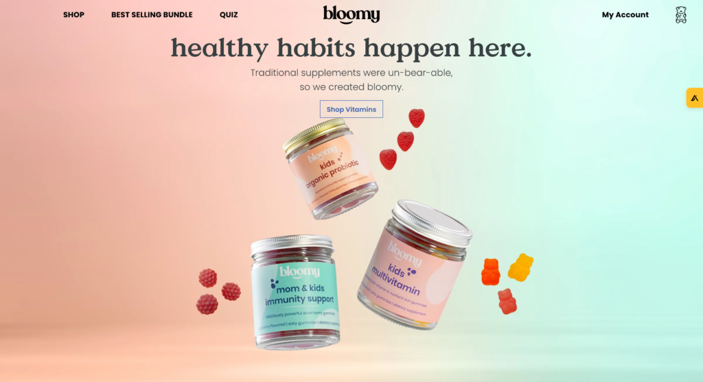 Bloomy Website